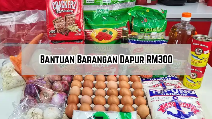 Bantuan Barangan Dapur RM300