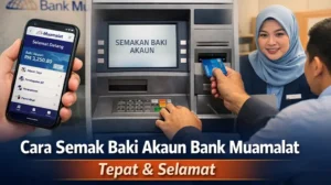 Cara Semak Baki Akaun Bank Muamalat