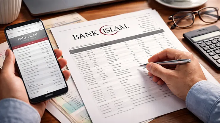 penyata akaun bank islam