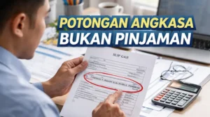 potongan angkasa bukan pinjaman